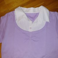 Лилава блузка, нова, снимка 5 - Детски Блузи и туники - 40308282