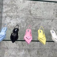 дамски елегантни обувки Prada 35-40 реплика , снимка 3 - Дамски елегантни обувки - 32551544