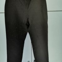 Черен официален релефен панталон, снимка 1 - Панталони - 37788237