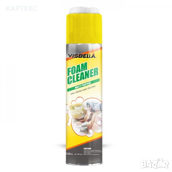 Спрей за почистване на тапицерия Visbella 750мл, снимка 1