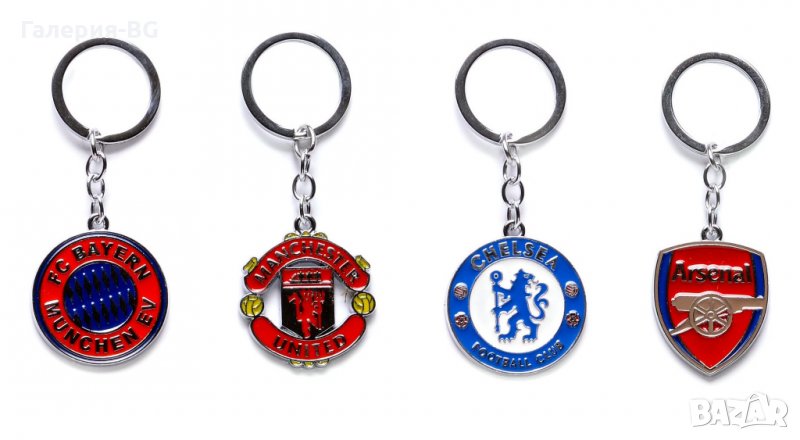 Футболни релефни ключодържатели, снимка 1