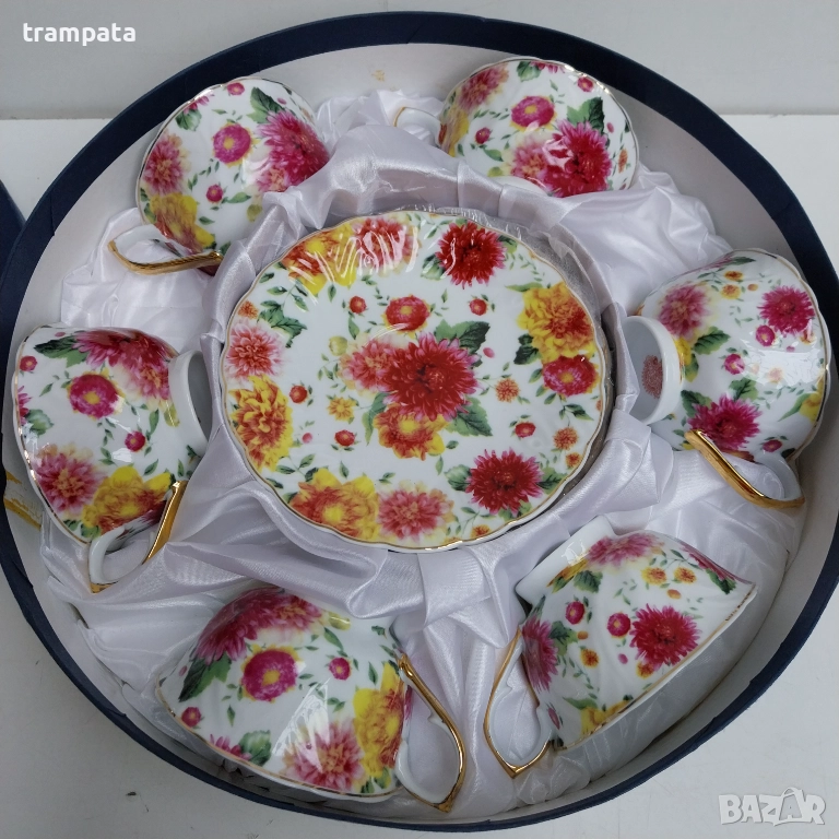 НАЙ ДОБРАТА ОФЕРТА Порцеланов сервиз за кафе ,чай , снимка 1
