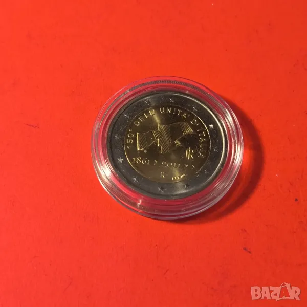 Италия 2 евро, 2011 150 години от Рисорджименто, снимка 1