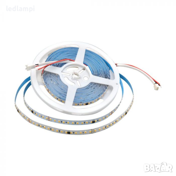 LED лента 2835 Бягаща 120 диода/метър 24V Студено Бяла Светлина, снимка 1