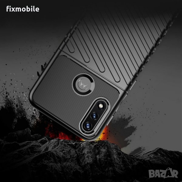 Motorola Moto E7 Power Удароустойчив гръб/кейс Thunder, снимка 1