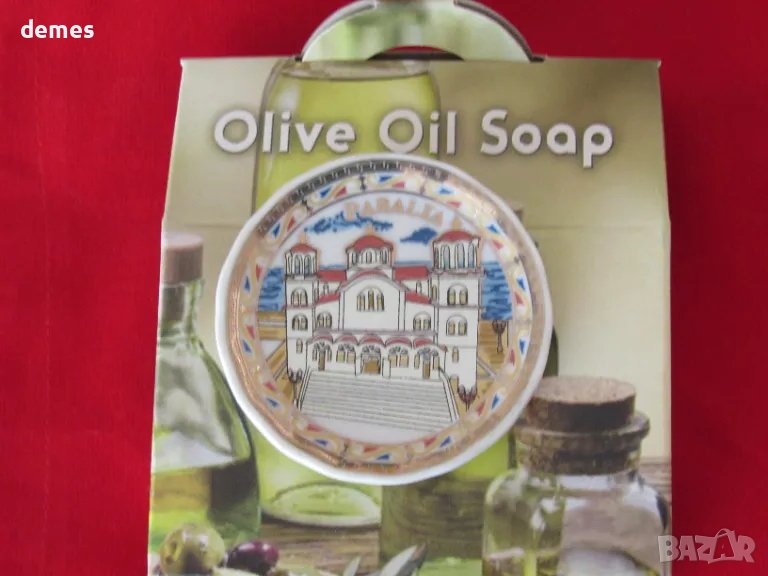 Керамичен магнит със сапун от олива от Гърция, снимка 1