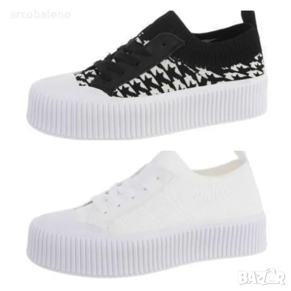 Дамски ниски маратонки, 2цвята, снимка 1