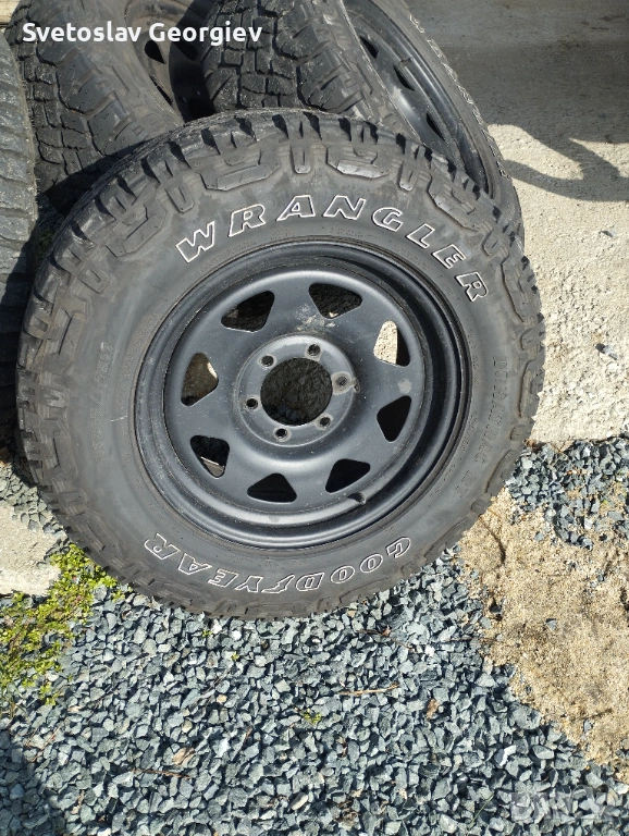 Продавам джанти с гуми 17" за Mitsubishi L200, снимка 1