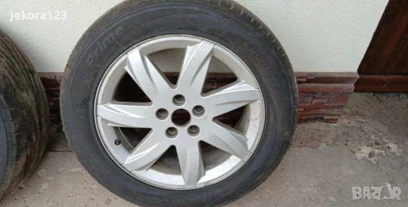 Запазени Рено Сценик гуми с джанти, 17-ка, 225/55, снимка 1