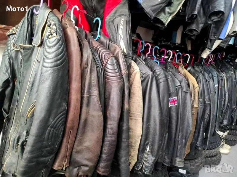 Разпродажба на мото екипировка втора употреба кожа и текстил 50/100лв. , снимка 1