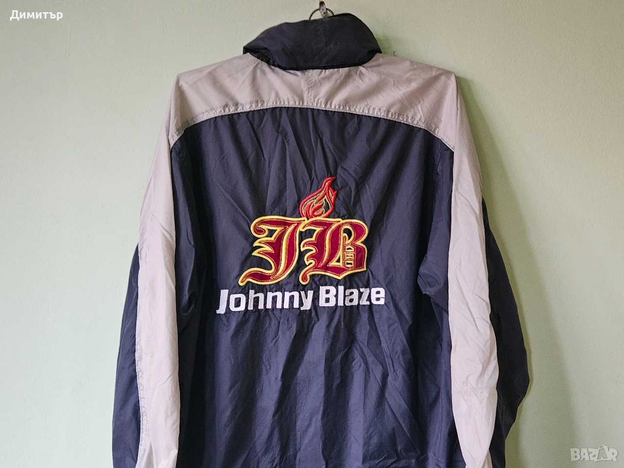 Johnny Blaze Method Man Яке jacket Wu Tang Clan Rap Hip-Hop ветровка , снимка 1
