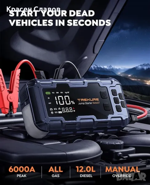 Мощен стартерно устройство Buture beta07, снимка 1