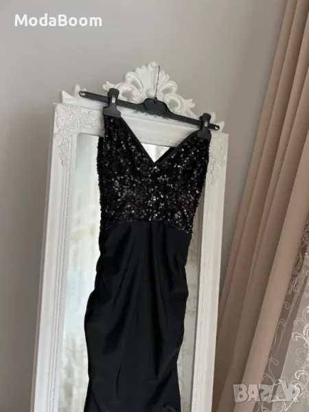 Дамска черна рокля , снимка 1