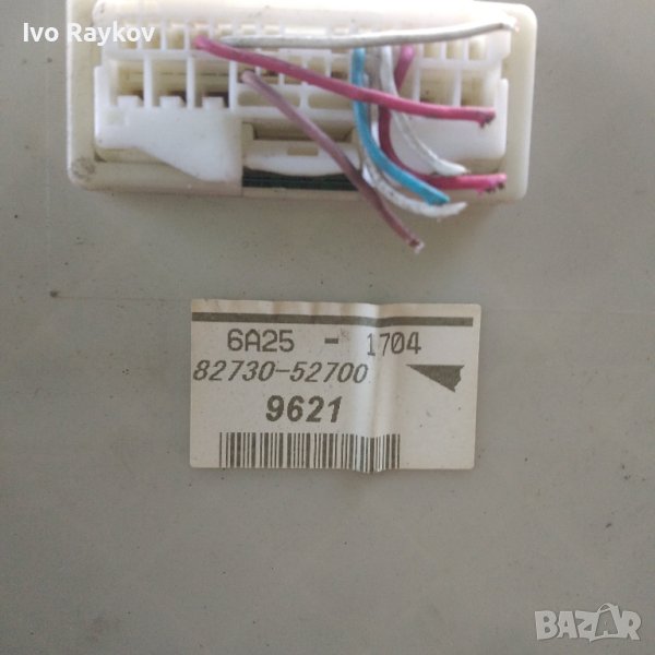 Бушонно табло Toyota Yaris 1.0 VVT-I 69 , 82730-52700, снимка 1