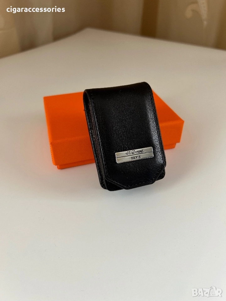 S.T. Dupont Ligne 2 – оригинален кожен калъф за запалка, снимка 1