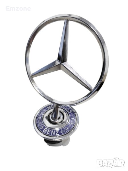 Емблема Мерник за преден капак за Мерцедес Mercedes C / E / S - Class W202 W203 W210 W211 W220 W221, снимка 1