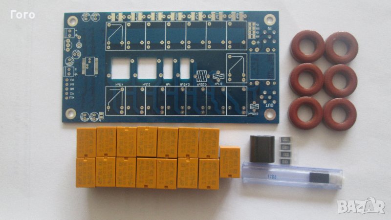 Тунер кит 7x7  N7DDC + високоволтови кондензатори, снимка 1