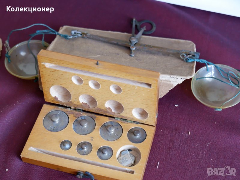 Антикварна германска везна , на повечи от 100 години, снимка 1