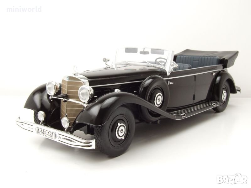 Mercedes 770 Cabrio W150 1938 - мащаб 1:18 на MCG моделът е нов в кутия, снимка 1