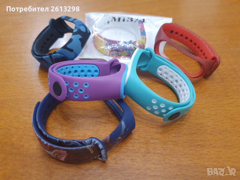 Гривни за xiaomi mi band 3/4 комплект от 6 броя нови , снимка 1