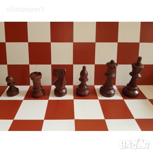 Шах фигури, дървени, Staunton 6 дизайн  , снимка 1