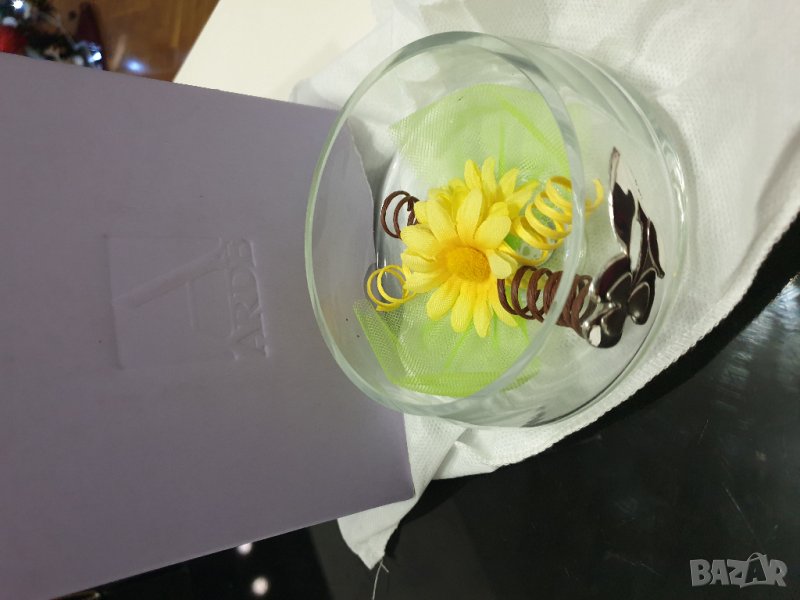 кристална купичка arde made in italy, снимка 1