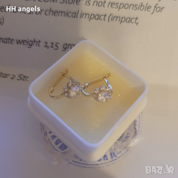 ПРОДАДЕНИ!!!Златни обички, снимка 1