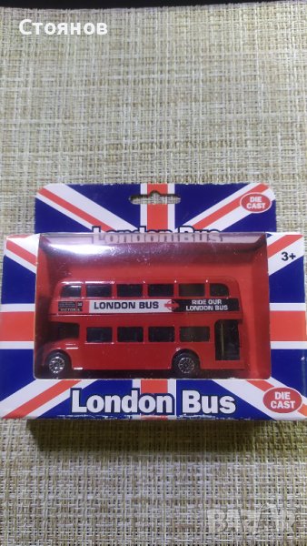 Funtastic London Bus Die Cast, снимка 1