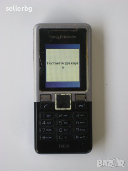 Телефон с копчета Sony Ericsson T280i + зарядно и нови слушалки, снимка 1