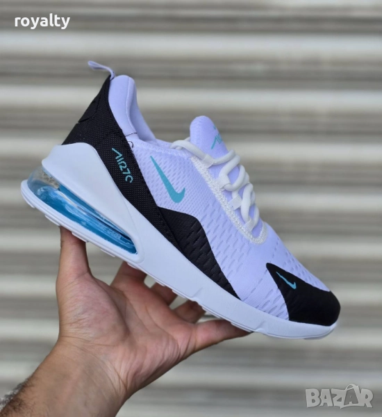 Маратонки Max 270 New Бяло Черно Синьо дамски маратонки , снимка 1