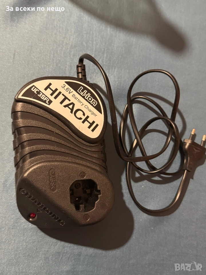 Оригинално Зарядно устройство HITACHI UC3SFL 3.6 V , винтоверт, снимка 1