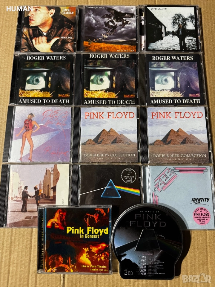 Gilmour - Waters - Wright - Pink Floyd , снимка 1