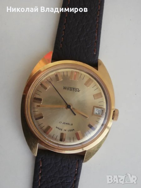 Wostok "ЗХС" перфектен юбилеен мъжки руски часовник 20 мик. Восток, снимка 1