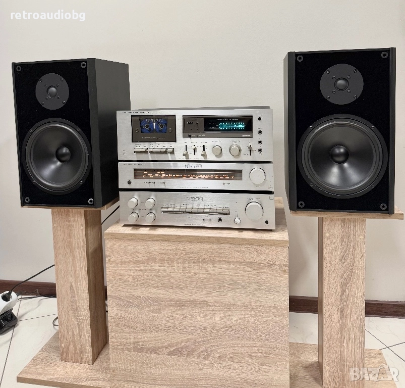 🔉Ретро аудио система сет LUXMAN - усилвател, дек, тунер + тонколони Arcus🔉, снимка 1