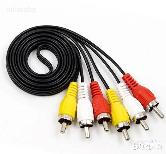 ANIMABG AV кабел RCA към RCA, снимка 1