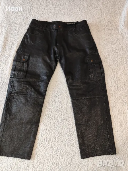кожен мото панталон, снимка 1