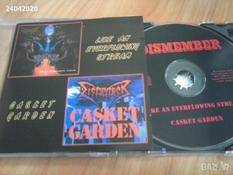 Dismember - Like an.../Casket Garden 2 in 1 стар матричен диск, снимка 1