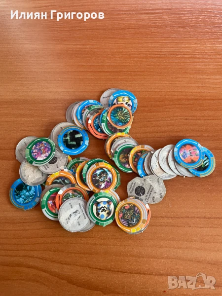Колекция Tazos Yu-Gi-Oh! картонени жетони, снимка 1