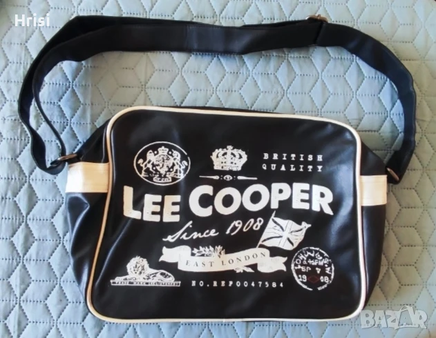 Кожена чанта Lee Cooper , снимка 1