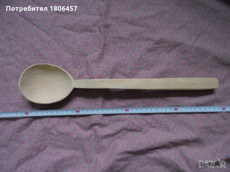 Голяма дървена лъжица, снимка 1