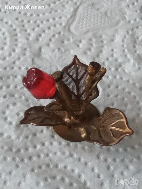 Сувенир метал и стъкло 49127, снимка 1