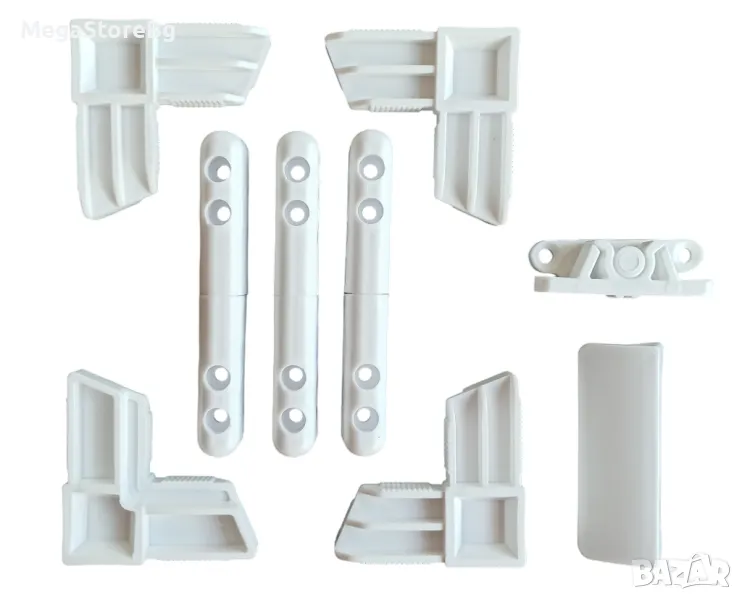 Комплект аксесоари за комарник бяло, снимка 1