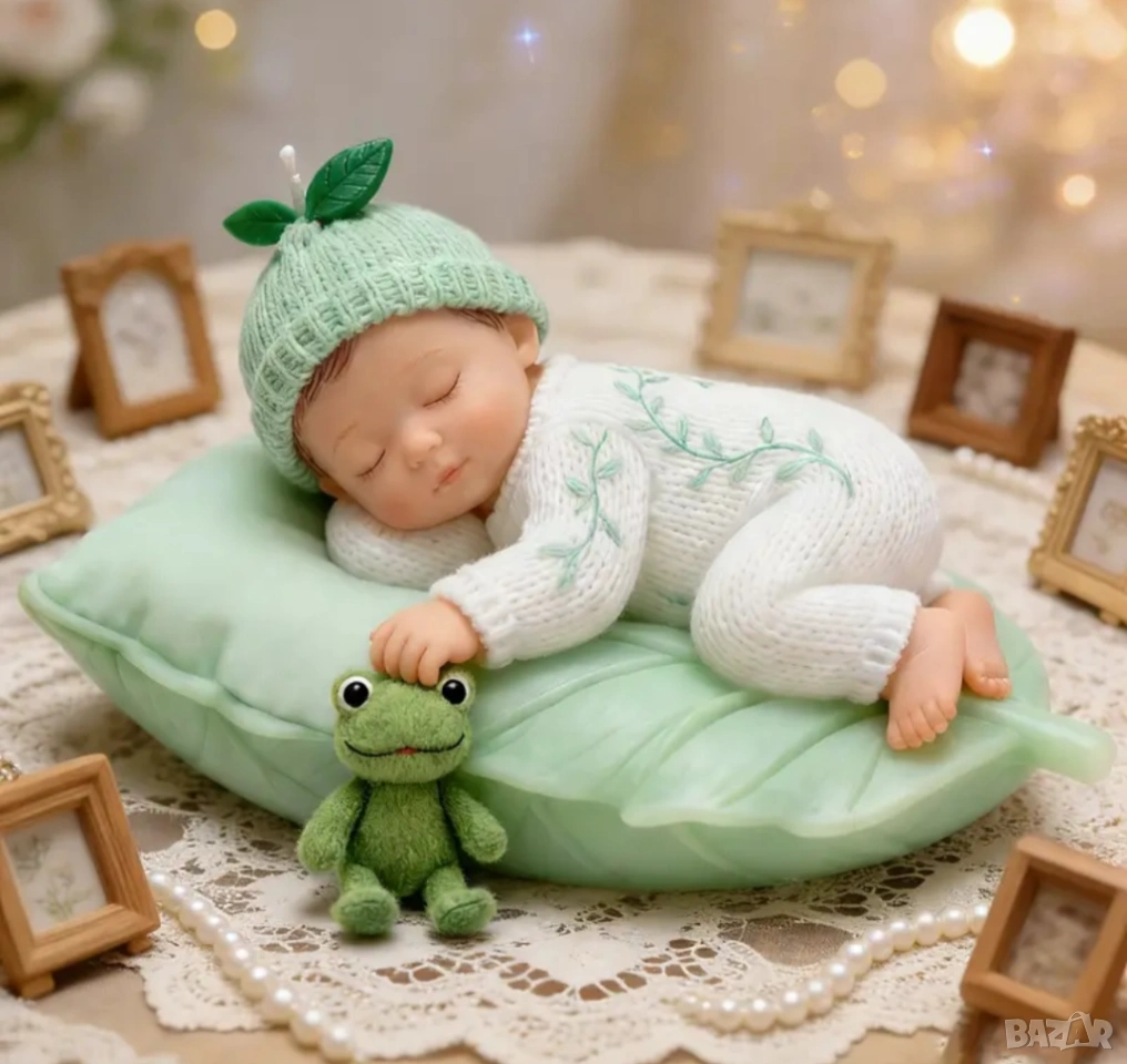 Молд бебе с жаба (5), снимка 1