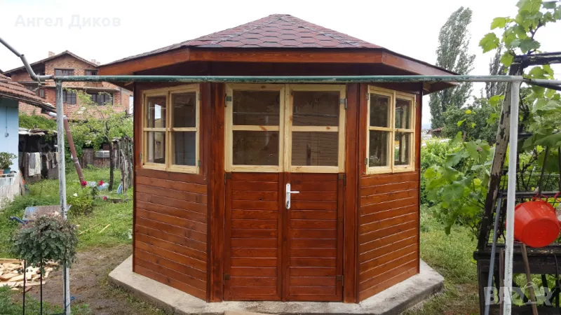 Беседка от дърво "Зима-Лято", снимка 1
