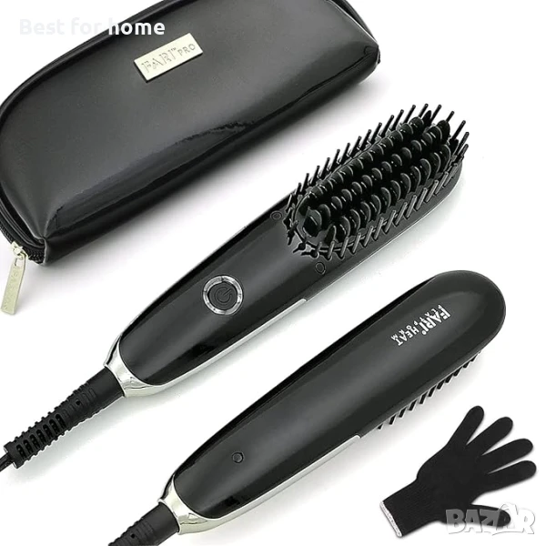 Мини четка за изправяне на коса ZLPMARY, снимка 1