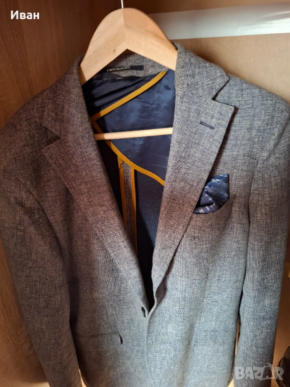 Мъжко сако TEODOR - M - Пресована вълна, снимка 1