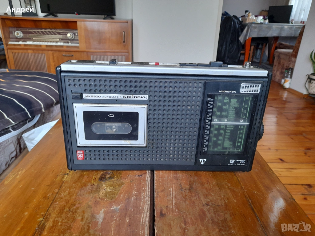 Стар радиоасетофон Grundig MK2500, снимка 1