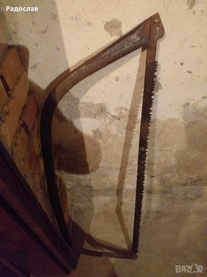 Голям стар режещ трион, снимка 1