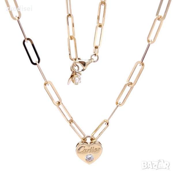 Златно колие Cartier 6,60гр. 44см. 14кр. проба:585 модел:21872-5, снимка 1