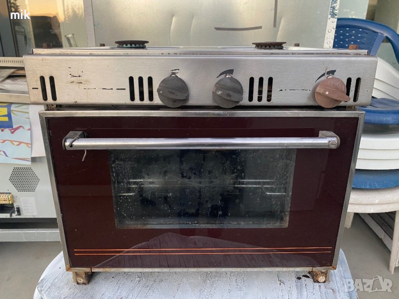 Готварска газова печка с котлони за каравана, снимка 1
